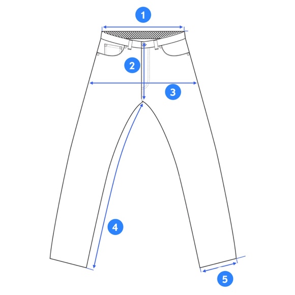 Levi's 505 Jeans High Waist W34 L32 - Picture 6 of 6